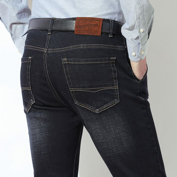new men's straight casual jeans fashion denim trousers male pant 2 colors optional big size 28-40, Blue
new men's straight casual jeans fashion denim trousers male pant 2 colors optional big size 28-40, Blue