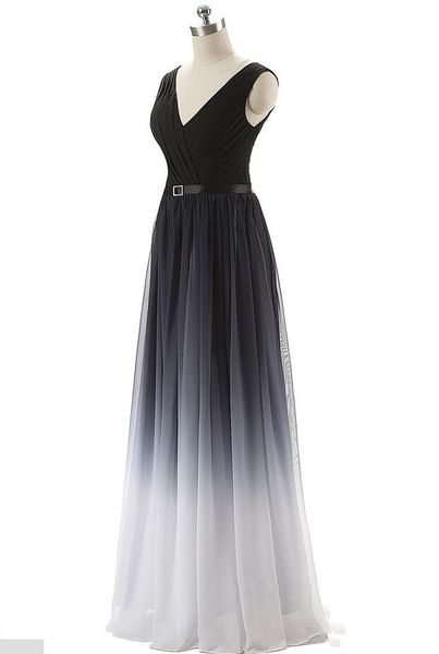 2019 gradient long evening dresses with lace up ombre formal prom party gown vestido longo al30, Black;red
2019 gradient long evening dresses with lace up ombre formal prom party gown vestido longo al30, Black;red