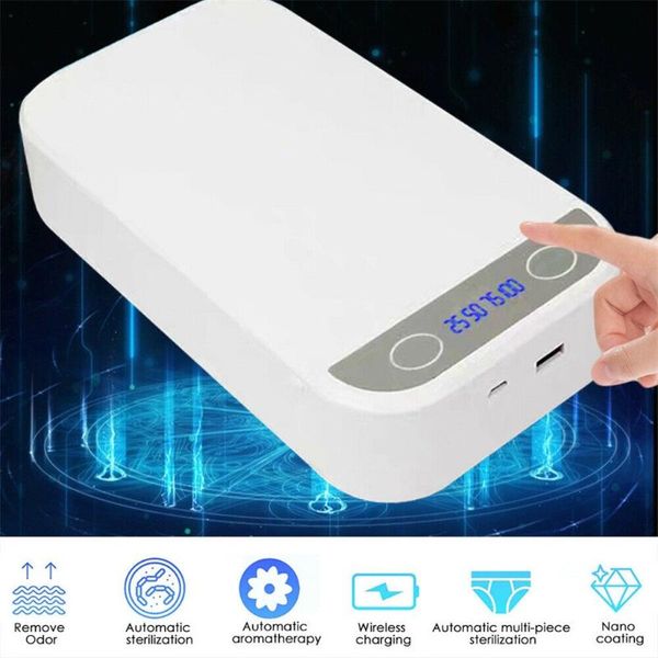 6.5 inch uv-ultraviolet light sterilizer disinfection storage box for face mask for phone portable uv sterilizer box white
6.5 inch uv-ultraviolet light sterilizer disinfection storage box for face mask for phone portable uv sterilizer box white