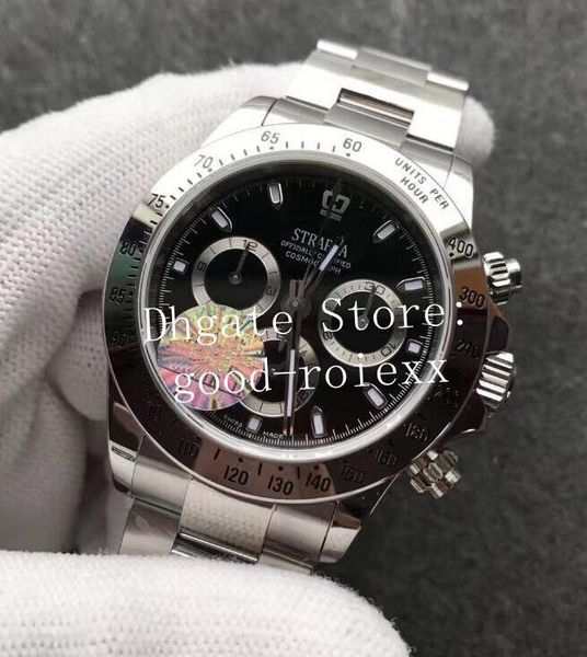 customized men's chronograph watches mens watch automatic eta 7750 factory cosmograph men sapphire valjoux sport steel 116520 wristwatc, Slivery;brown
customized men's chronograph watches mens watch automatic eta 7750 factory cosmograph men sapphire valjoux sport steel 116520 wristwatc, Slivery;brown