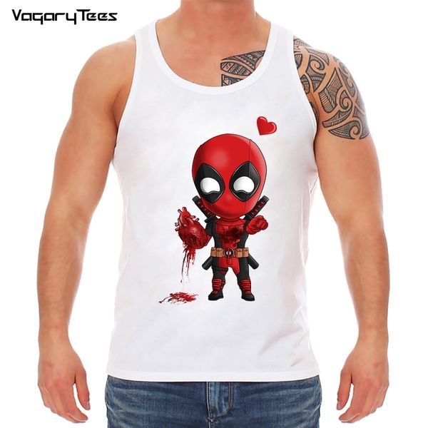 new 2019 "i give you my heart" deadpool print tank-anime casual workout all-match men funny cool loose, White;black
new 2019 "i give you my heart" deadpool print tank-anime casual workout all-match men funny cool loose, White;black