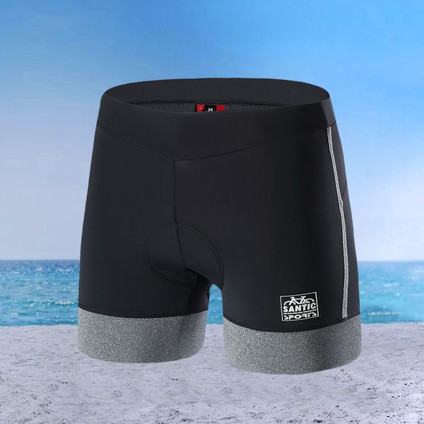 cycling shorts santic women padded coolmax 4d pad shockproof moon-texture r-feel road bike mtb clothings l7c05089, Black
cycling shorts santic women padded coolmax 4d pad shockproof moon-texture r-feel road bike mtb clothings l7c05089, Black