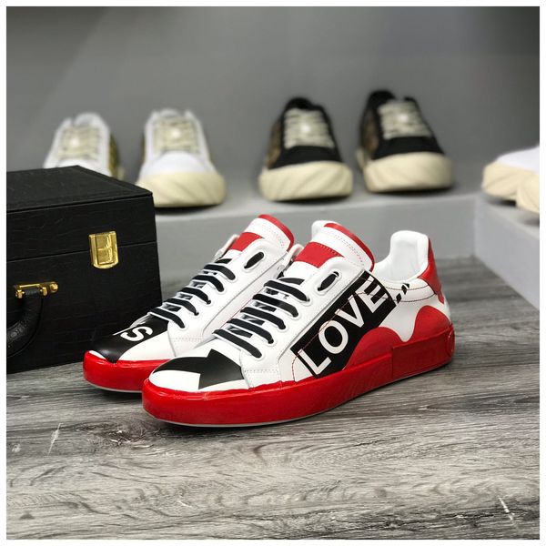 luxury designer shoes genuine leather multicolor sneakers men trainers fashion casual shoes with box size 2020 new, Black
luxury designer shoes genuine leather multicolor sneakers men trainers fashion casual shoes with box size 2020 new, Black