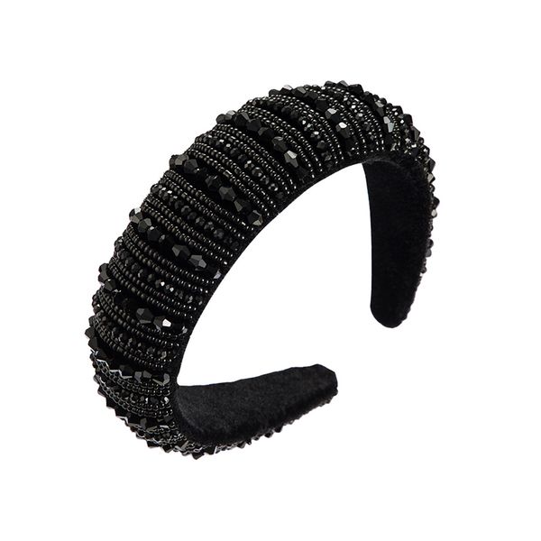 simple width manual beads sponge black crystal rhinestone hairbands women fashion shiny headbands girl hair accessories
simple width manual beads sponge black crystal rhinestone hairbands women fashion shiny headbands girl hair accessories