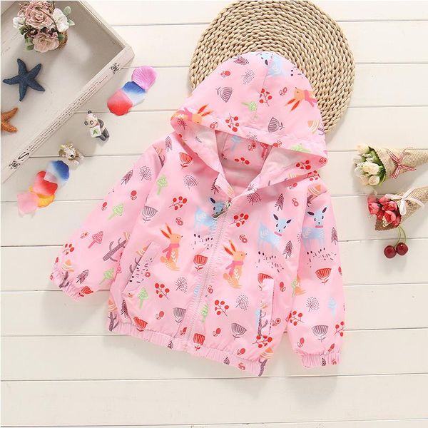 spring autumn jacket windbreaker for girls kids clothes waterproof raincoat children outerwear hooded zipper pink blue 2-4-6-8 xjzxg, Red;brown
spring autumn jacket windbreaker for girls kids clothes waterproof raincoat children outerwear hooded zipper pink blue 2-4-6-8 xjzxg, Red;brown