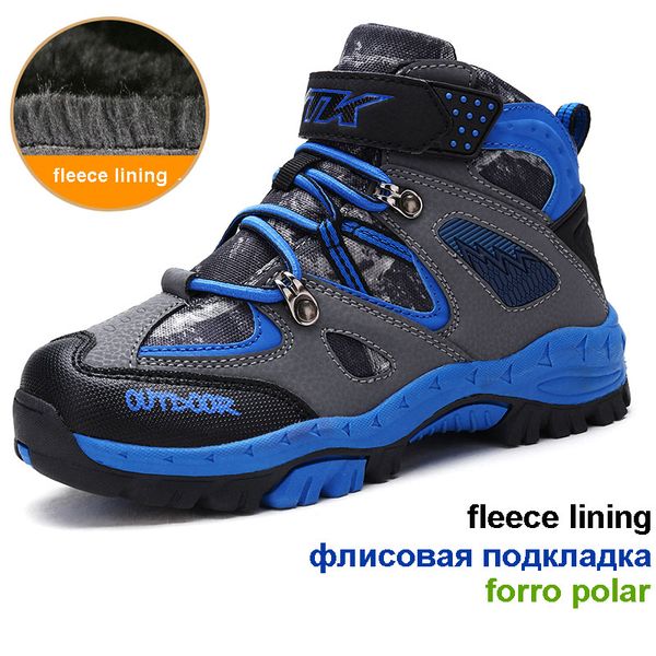 new boys boots warm short plush hook&loop kids shoes winter sneakers waterproof climbing shoes big sizes 31-40, Black;grey
new boys boots warm short plush hook&loop kids shoes winter sneakers waterproof climbing shoes big sizes 31-40, Black;grey