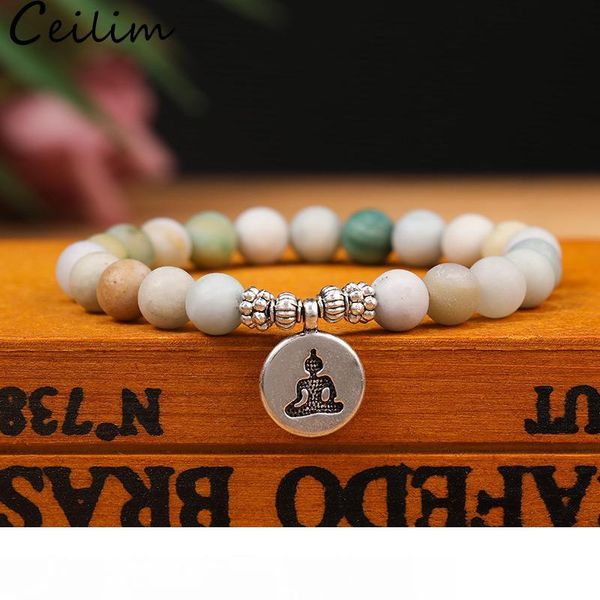 8 мм матовый амазонит камень strand браслет йога чакра мала браслет ом лотос женщины мужчины бисером браслет ручной работы ювелирные изделия, Black
8 мм матовый амазонит камень strand браслет йога чакра мала браслет ом лотос женщины мужчины бисером браслет ручной работы ювелирные изделия, Black