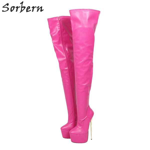 fashion pink crotch high boots for women metal thin high heels platform boot long ladies shoes pointy toes custom, Black
fashion pink crotch high boots for women metal thin high heels platform boot long ladies shoes pointy toes custom, Black