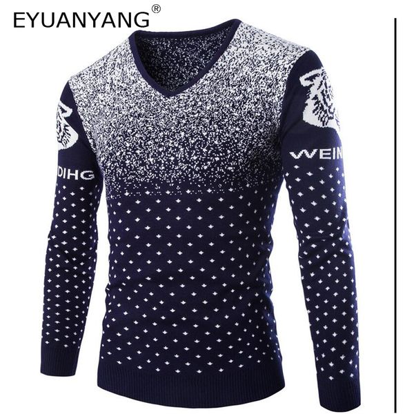 eyuanyang sweater men stripe slim v-neck brand snowflake print sweater autumn winter simple pullover men christmas knitwear zmal, White;black
eyuanyang sweater men stripe slim v-neck brand snowflake print sweater autumn winter simple pullover men christmas knitwear zmal, White;black