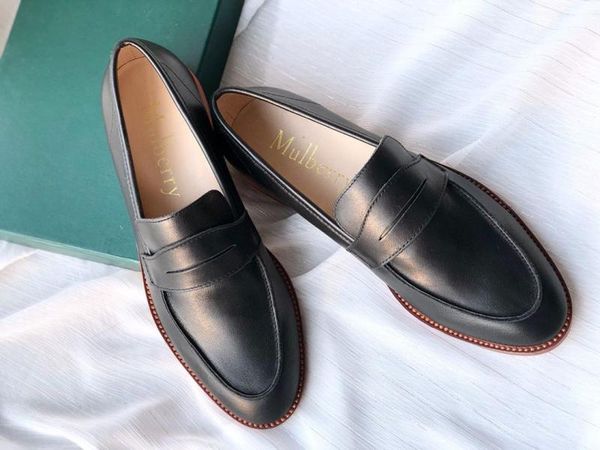 women genuine leather new release cowhide flats round toe loafers fashion england shoes european size 35-39, Black
women genuine leather new release cowhide flats round toe loafers fashion england shoes european size 35-39, Black