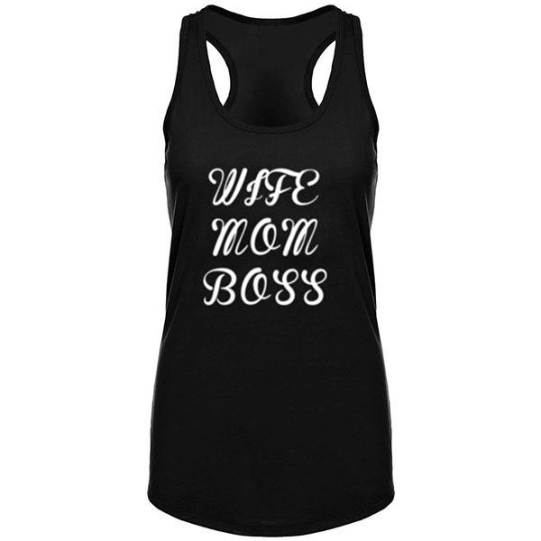 womens wife mom boss fitness workout racerback tank summer funny letter print tank top, White
womens wife mom boss fitness workout racerback tank summer funny letter print tank top, White