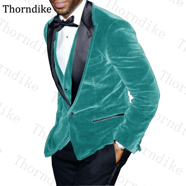 thorndike velvet wedding suit 2020 fashion suit men vintage prom banquet men slim fit single breasted jacket pants set, White;black
thorndike velvet wedding suit 2020 fashion suit men vintage prom banquet men slim fit single breasted jacket pants set, White;black