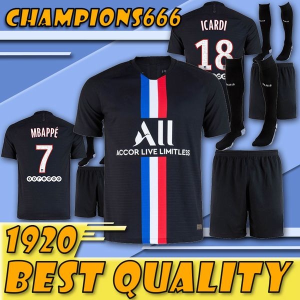 maillots de football kits 19 20 psg soccer jerseys 2019 2020 mbappe icardi marquinhos 4th shirt men kids sets maillot de foot camisa fourth, Black;yellow
maillots de football kits 19 20 psg soccer jerseys 2019 2020 mbappe icardi marquinhos 4th shirt men kids sets maillot de foot camisa fourth, Black;yellow