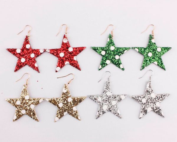 christmas gifts for girls glitter star pu leather drop earrings for women fashion boho earrings christmas jewelry, Silver
christmas gifts for girls glitter star pu leather drop earrings for women fashion boho earrings christmas jewelry, Silver