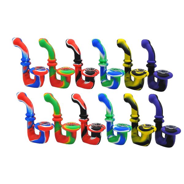 Шерлок Силикон дымовоотвод Unbreakable водопроводная труба со стеклом Чаша масла горелки Труба MOQ 50 шт
Шерлок Силикон дымовоотвод Unbreakable водопроводная труба со стеклом Чаша масла горелки Труба MOQ 50 шт