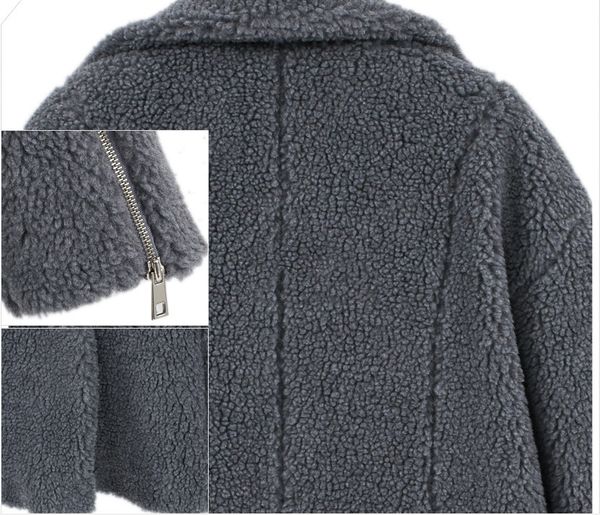 womens warm jacket autumn and winter new arrival cashmere long-sleeved solid color long coat wool coats, Black
womens warm jacket autumn and winter new arrival cashmere long-sleeved solid color long coat wool coats, Black