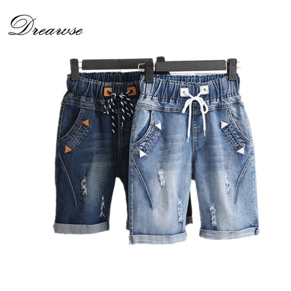 dreawse women shorts plus size 5xl harem pants summer ripped jeans short pants casual lace up capris wide leg denim shorts 2417, Blue
dreawse women shorts plus size 5xl harem pants summer ripped jeans short pants casual lace up capris wide leg denim shorts 2417, Blue