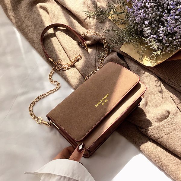 2020 bags for women original design handbag single shoulder leaning chain frosted bag
2020 bags for women original design handbag single shoulder leaning chain frosted bag