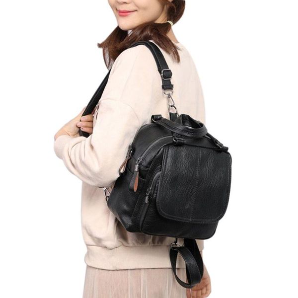 women fashion pu leather zipper 3 in 1 shoulder bags solid color backpacks outdoor casual travel crossbody bags handbags
women fashion pu leather zipper 3 in 1 shoulder bags solid color backpacks outdoor casual travel crossbody bags handbags