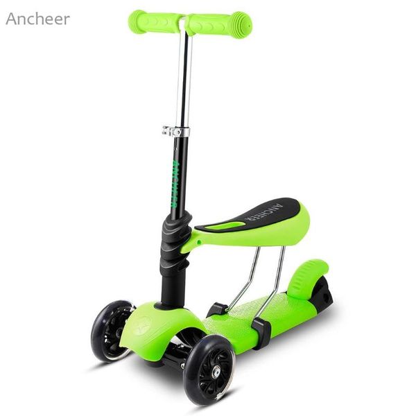 ancheer mini kick scooter child kids 3-wheel mini kick scooter with adjustable handle t-bar & seat hot
ancheer mini kick scooter child kids 3-wheel mini kick scooter with adjustable handle t-bar & seat hot