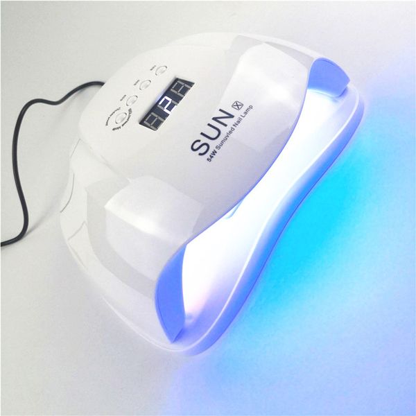 54w nail dryer dual light source uv+36led nail lamp gel polish curing lamp with bottom timer lcd display for dryer
54w nail dryer dual light source uv+36led nail lamp gel polish curing lamp with bottom timer lcd display for dryer