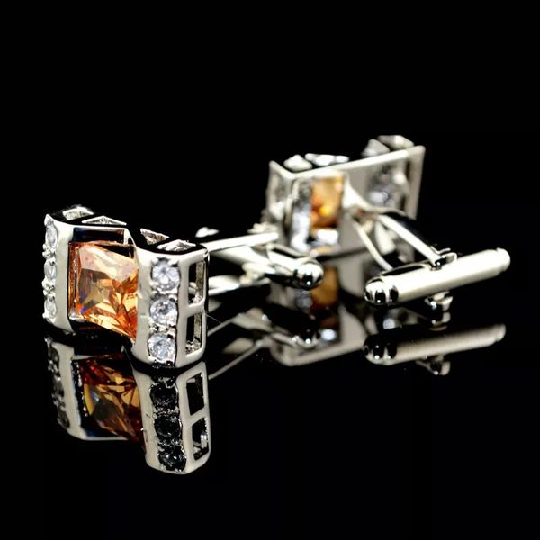 bridegroom wedding business men french shirt cuff links champagne yellow crystal cufflinks hollow out cufflink with gift bag, Silver;golden
bridegroom wedding business men french shirt cuff links champagne yellow crystal cufflinks hollow out cufflink with gift bag, Silver;golden