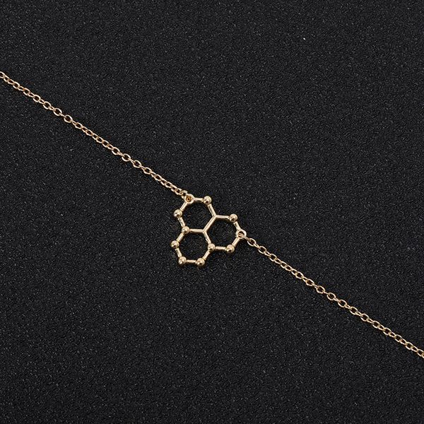 10pcs geometric hexagon water molecule bracelets hollow chemical formula bracelet hormone molecules dna bracelets nurse jewelry, Golden;silver
10pcs geometric hexagon water molecule bracelets hollow chemical formula bracelet hormone molecules dna bracelets nurse jewelry, Golden;silver