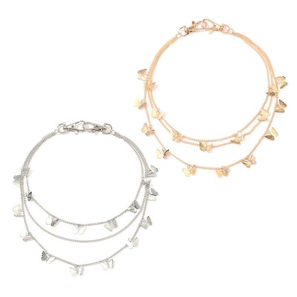 punk multi layer butterfly belt waist chain male women pants chain hook trousers keychain fashion jewelry, Silver
punk multi layer butterfly belt waist chain male women pants chain hook trousers keychain fashion jewelry, Silver