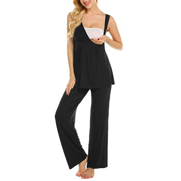 arloneet women maternity pajamas set nursing baby pregnant homewear lounge sleep suit vest +stripe pants sets suits j0620, White
arloneet women maternity pajamas set nursing baby pregnant homewear lounge sleep suit vest +stripe pants sets suits j0620, White