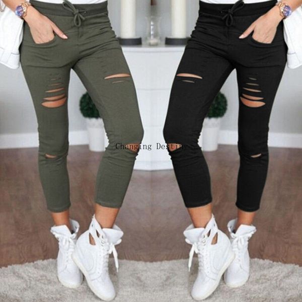 s-4xl ms. new cotton pencil pants wild leisure trousers women's clothing hole in europe and america popular jeans, Blue
s-4xl ms. new cotton pencil pants wild leisure trousers women's clothing hole in europe and america popular jeans, Blue