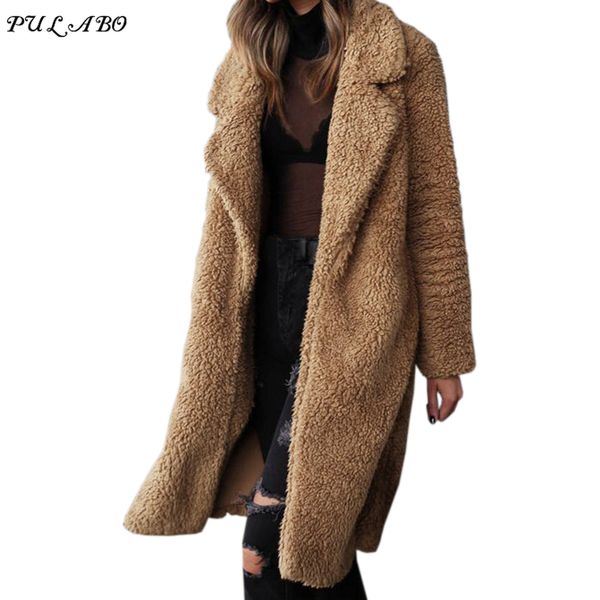 long coats fleece jackets winter warm coat cardigan office lady women wool blends full overcoats plus size, Black
long coats fleece jackets winter warm coat cardigan office lady women wool blends full overcoats plus size, Black