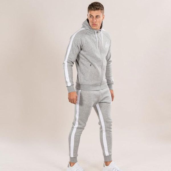men sets fashion long sleeve slim sweat suits hoodies tracksuit sweatshirt two piece trousers male jacket +pants exercise designer, Gray
men sets fashion long sleeve slim sweat suits hoodies tracksuit sweatshirt two piece trousers male jacket +pants exercise designer, Gray
