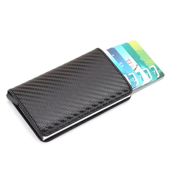New Antitheft Men Vintage Credit Card Holder Blocking Rfid Wallet Leather Unisex Security Information Aluminum Metal Purse
New Antitheft Men Vintage Credit Card Holder Blocking Rfid Wallet Leather Unisex Security Information Aluminum Metal Purse