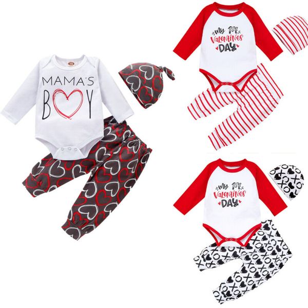 my 1st valentine's day newborn baby girl boy letter love bodysuits pants hat outfits 3pcs spring clothes 0-24m, Pink;blue
my 1st valentine's day newborn baby girl boy letter love bodysuits pants hat outfits 3pcs spring clothes 0-24m, Pink;blue