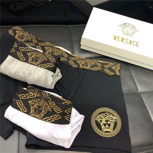luxury brand designer fashion men's underwear brand boxer embroidered men's breathable underwear g2 versace, Black;white
luxury brand designer fashion men's underwear brand boxer embroidered men's breathable underwear g2 versace, Black;white