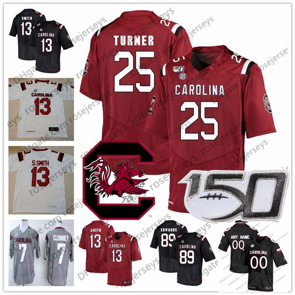 custom 2019 gamecocks college football 13 shi smith 25 aj turner 34 mon denson 89 bryan edwards 20 kevin harris ncaa 150th jersey, Black
custom 2019 gamecocks college football 13 shi smith 25 aj turner 34 mon denson 89 bryan edwards 20 kevin harris ncaa 150th jersey, Black