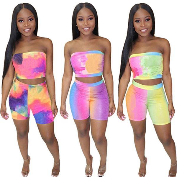 Brand de igner women port uit tie dye wrapped che t hort 2 piece et track uit crop port wear weat uit ummer clothe 517
Brand de igner women port uit tie dye wrapped che t hort 2 piece et track uit crop port wear weat uit ummer clothe 517