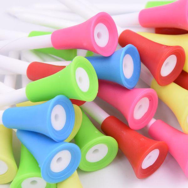 83mm5 color golf seat tee ball support soft plastic golf balls head range finder plastic double soft plastic golf needle
83mm5 color golf seat tee ball support soft plastic golf balls head range finder plastic double soft plastic golf needle