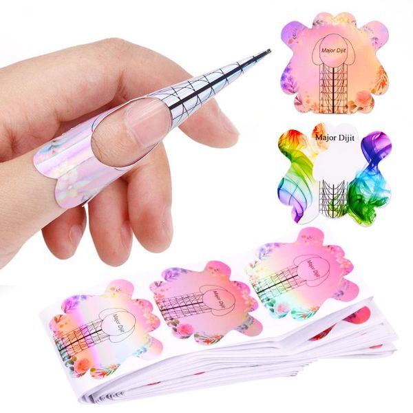 100pcs/pack nail extension builder form guides colorful nail art acrylic uv gel extension tips (1#
100pcs/pack nail extension builder form guides colorful nail art acrylic uv gel extension tips (1#