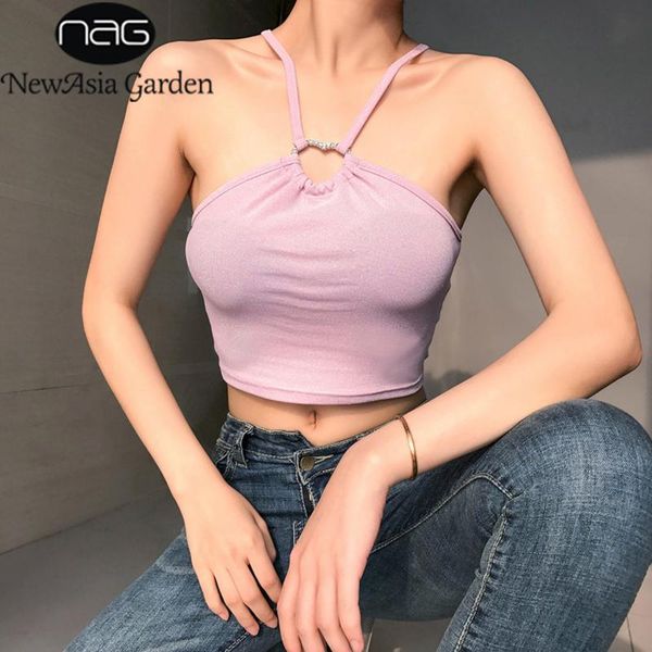 newasia любовь алмазный crop tops женщины висячие шеи camis яркий шелковый sexy top ladies бюстье dew navel жилет рубашка женский бретели, White
newasia любовь алмазный crop tops женщины висячие шеи camis яркий шелковый sexy top ladies бюстье dew navel жилет рубашка женский бретели, White
