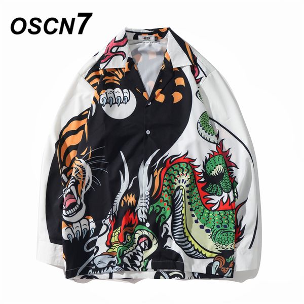 oscn7 casual printed long sleeve shirt men high streetwear 2019 fall fashion long sleeve shirts harujuku mens shirt qj68, White;black
oscn7 casual printed long sleeve shirt men high streetwear 2019 fall fashion long sleeve shirts harujuku mens shirt qj68, White;black