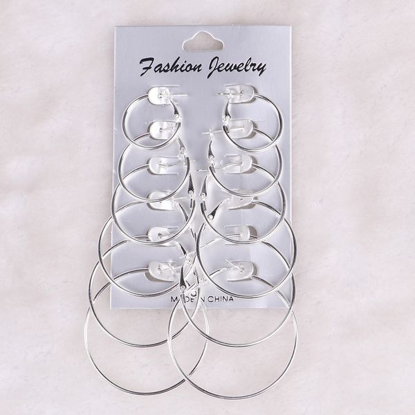 6pairs hoop earrings set big circle earring fashion jewelry for women girls steampunk ear clip korean earrings 2020 jewelry gift, Golden;silver
6pairs hoop earrings set big circle earring fashion jewelry for women girls steampunk ear clip korean earrings 2020 jewelry gift, Golden;silver
