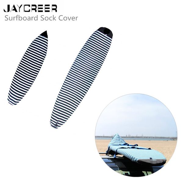 Jaycreer Surfboard Sock Cover - Light Protective Bag For Your Surf Board [choose Size And Color]