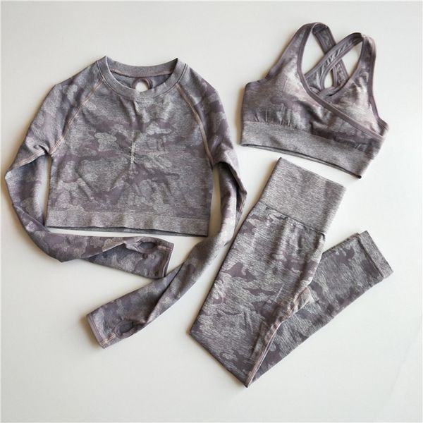 camo seamless yoga set sports wear women gym clothing fitness long sleeve crop booty yoga leggings+sport bra 3pcs sport suit
camo seamless yoga set sports wear women gym clothing fitness long sleeve crop booty yoga leggings+sport bra 3pcs sport suit