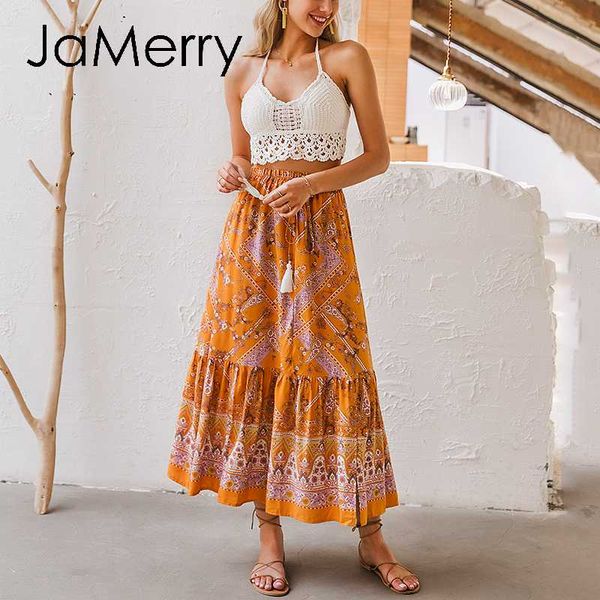 jamerry bohemian floral print beach skirt women tassel elastic waist a-line long skirt spring summer ladies holiday skirts 2020, Black
jamerry bohemian floral print beach skirt women tassel elastic waist a-line long skirt spring summer ladies holiday skirts 2020, Black