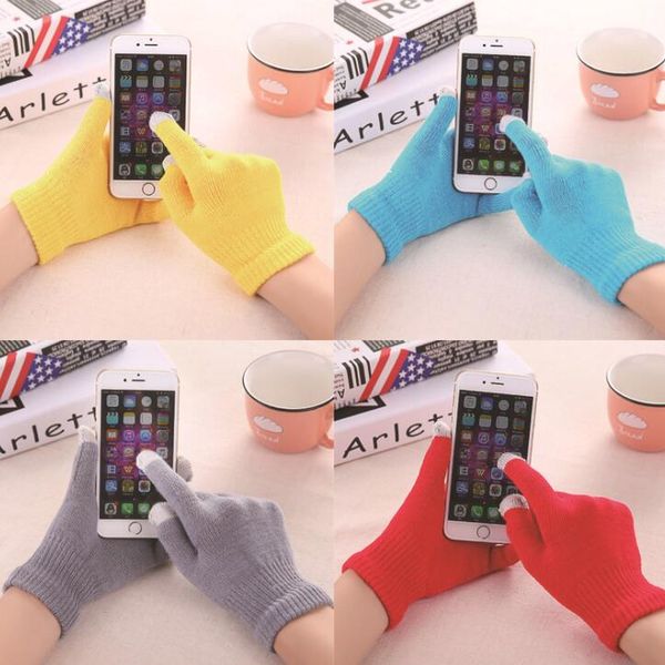 touch smart phone gloves pure color knitted woman man finger gloves winter warmer finger gloves wy432q, White
touch smart phone gloves pure color knitted woman man finger gloves winter warmer finger gloves wy432q, White
