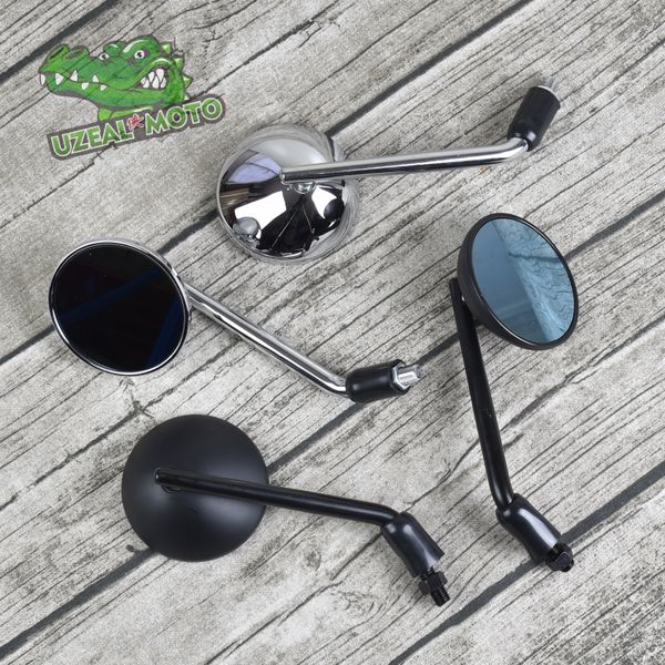 universal vintage motorcycle rearview mirror short round rearview mirror plating 10mm engineering plastics anti-glare
universal vintage motorcycle rearview mirror short round rearview mirror plating 10mm engineering plastics anti-glare