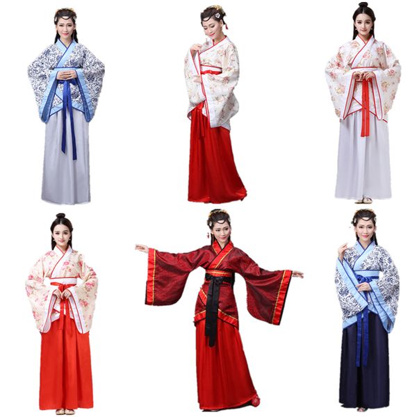 12color women chinese hanfu dance ancient folk costume traditional princess stage singer performance clothing festival outfit, Black;red
12color women chinese hanfu dance ancient folk costume traditional princess stage singer performance clothing festival outfit, Black;red