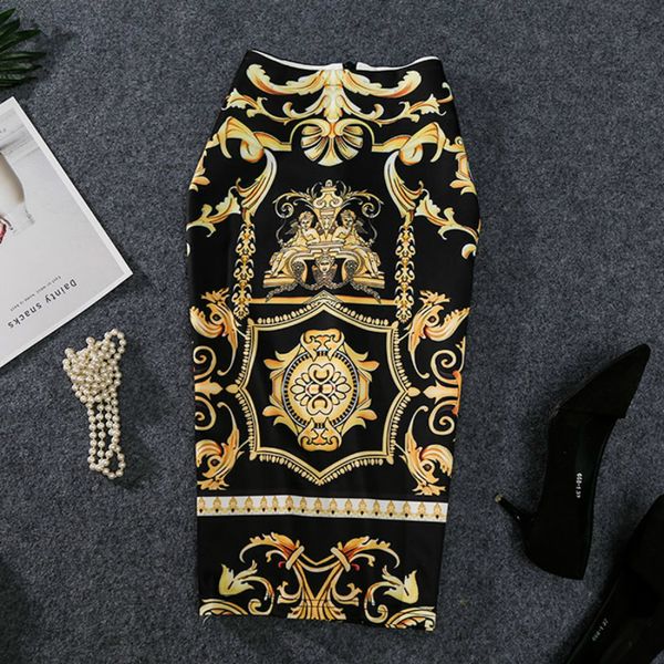 2019 new-coming european women summer print pencil skirt high stretch abstract pattern midi slip hip skirt female mx190731, Black
2019 new-coming european women summer print pencil skirt high stretch abstract pattern midi slip hip skirt female mx190731, Black