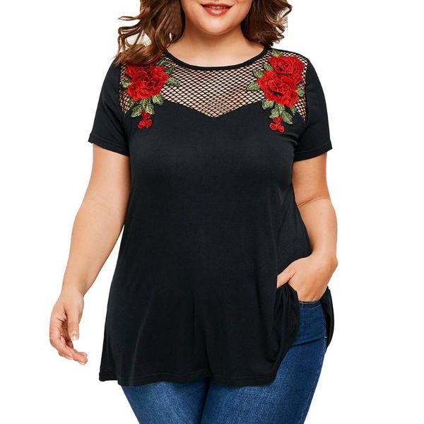plus size summer women blouses fashion casual mesh blouse loose female women short sleeve shirt femininas clothes #610, White
plus size summer women blouses fashion casual mesh blouse loose female women short sleeve shirt femininas clothes #610, White
